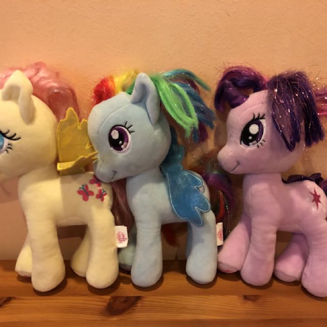 My Little Pony Fluttershy Rainbow Dash And Twilight