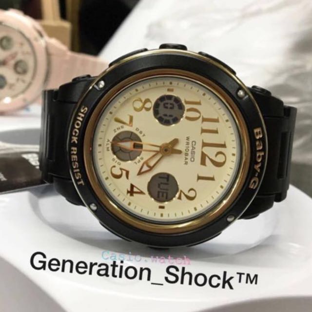 New Babyg Unisex Sports Watch 100 Original Authentic Casio Baby G Shock Bga 151ef 1bdr Bga 151ef 1b Bga 151 1b Bga 150ef 1b Luxury Watches On Carousell