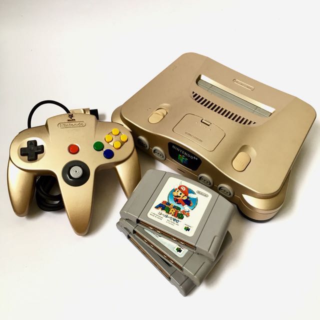 n64 with games