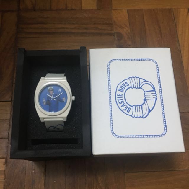 NIXON x Beastie Boys Limited Edition Time Teller P Watch White