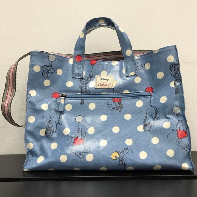 Pooh blue tote bag limited edition 