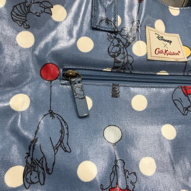 Original Disney X Cath Kidston Winnie the Pooh blue tote bag limited edition