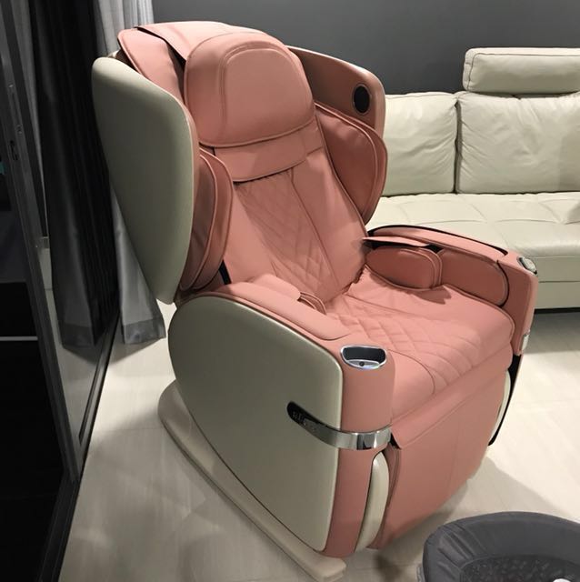 OSIM uLove limited edition pink Massage Chair, Furniture & Home Living