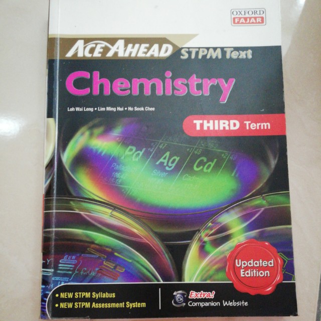 Oxford Fajar Stpm Chemistry Third Term Textbooks On Carousell