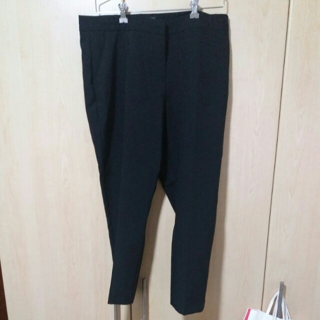 Primark black work trousers clearance