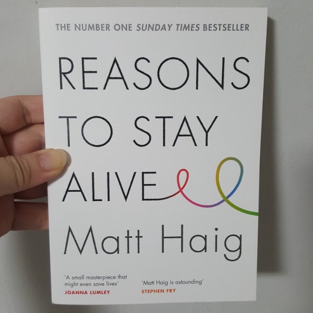 Reasons To Stay Alive Books Stationery Fiction On Carousell