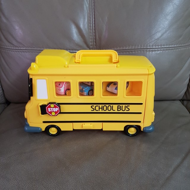 school bus robocar poli
