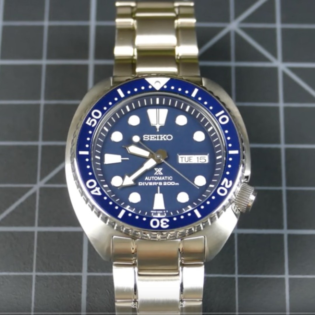Seiko SRP773K1 SRP773 Prospex Turtle Automatic 24 Jewels 200m Divers Blue  Dial, Men's Fashion, Watches & Accessories, Watches on Carousell