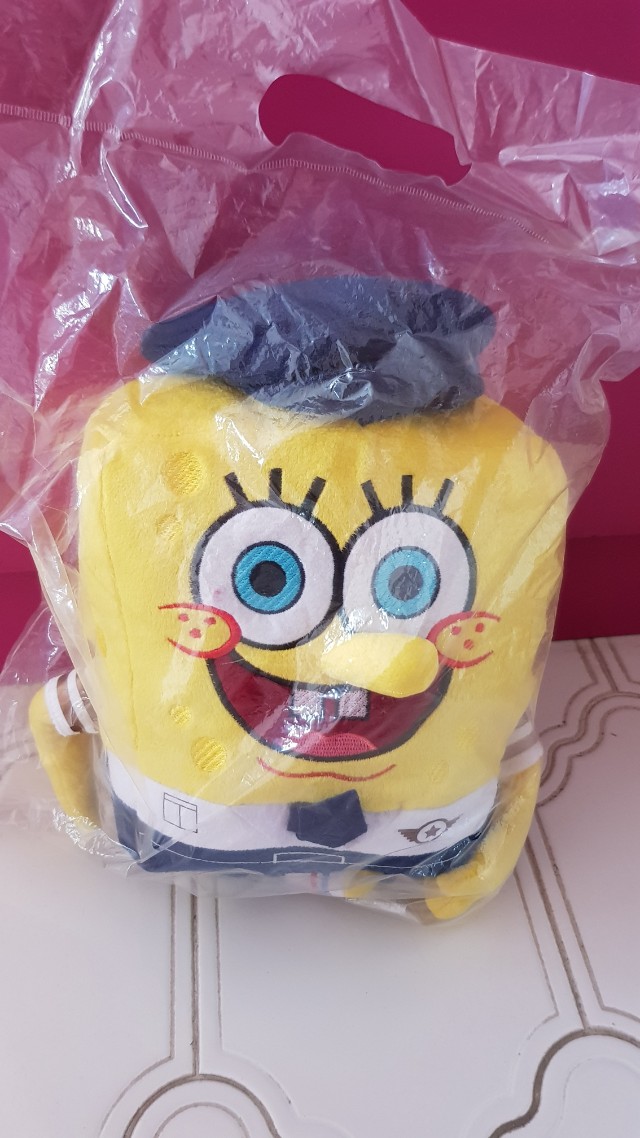 Spongebob Soft Toy, Hobbies & Toys, Toys & Games on Carousell