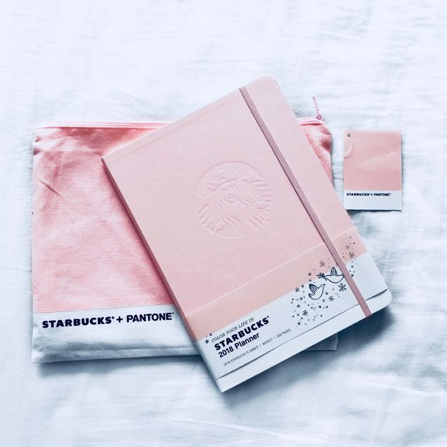 Starbucks Korea 2018 Moleskine/Pantone Planner, Hobbies & Toys