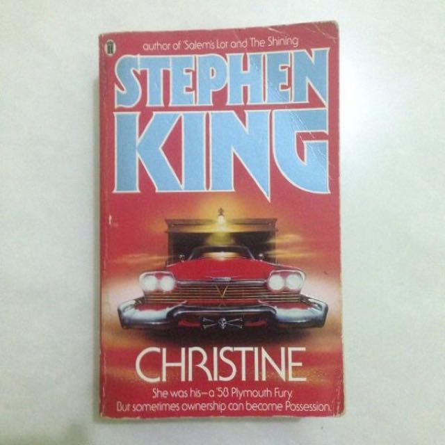 Stephen King Christine Books Stationery Books On Carousell