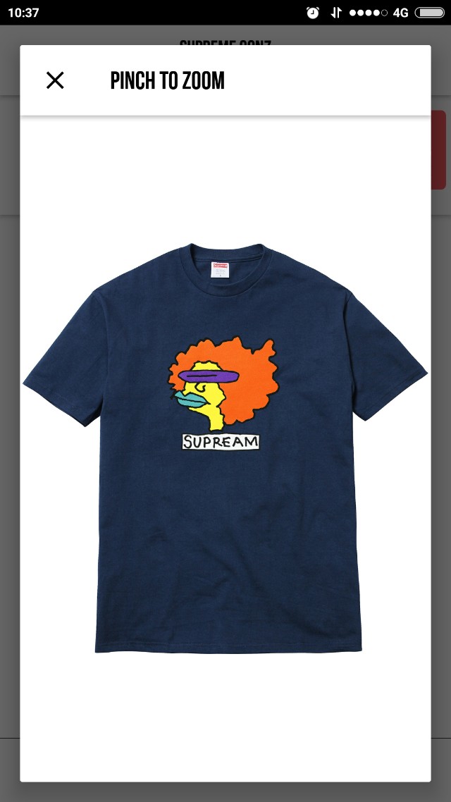 Supreme x gonz tee on sale