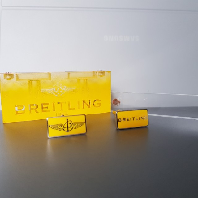 Breitling cufflinks hot sale