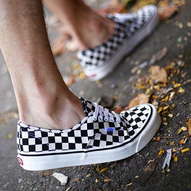 vans checkerboard outfit