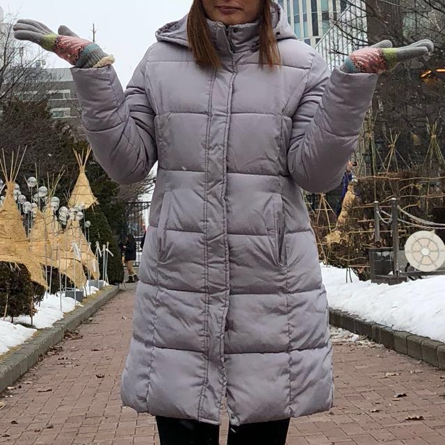 Winter Down Jacket Wore To Japan Winter 9 No Fluffly No