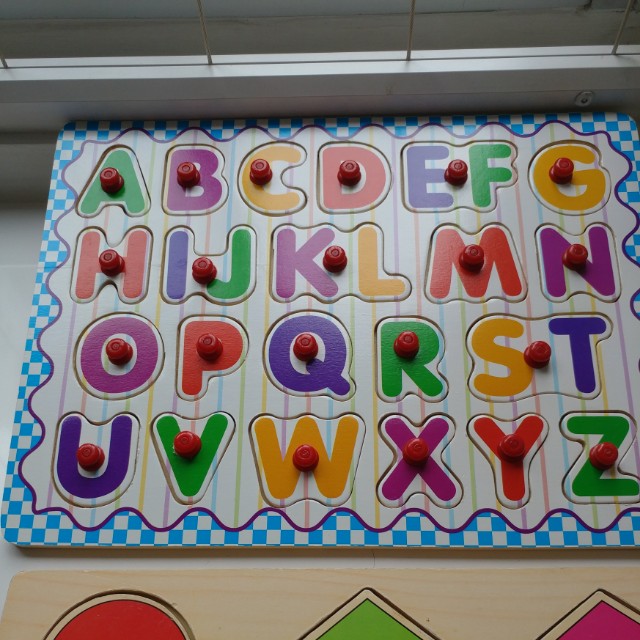 set of 3 wooden puzzles
