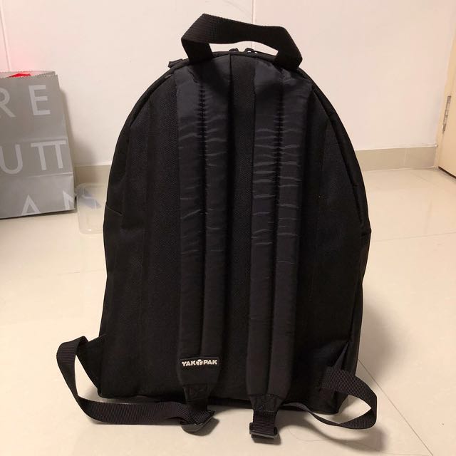 Yak Pak backpack - Plain black, Men's Fashion, Bags, Backpacks on Carousell