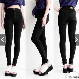 Celana jeans wanita highwaist