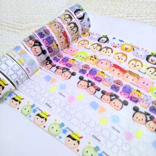 [INSTOCK] Tsum Tsum Washi Decorative Tape