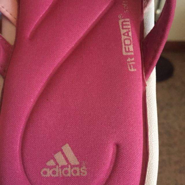 adidas fit foam slippers