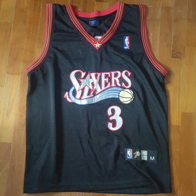 allen iverson rainbow jersey