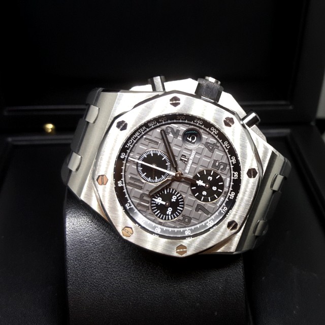 Not Available Audemars Piguet Royal Oak Offshore Elephant Grey Chronograph Watch Luxury Watches On Carousell