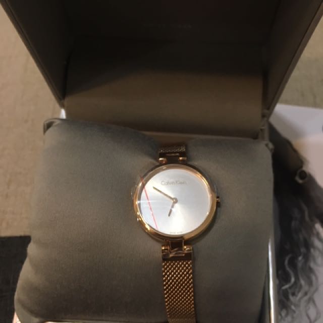 Authentic Calvin Klein watches Rose Gold