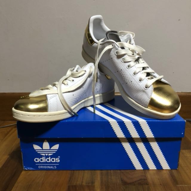 Adidas stan smith gold e deals silver