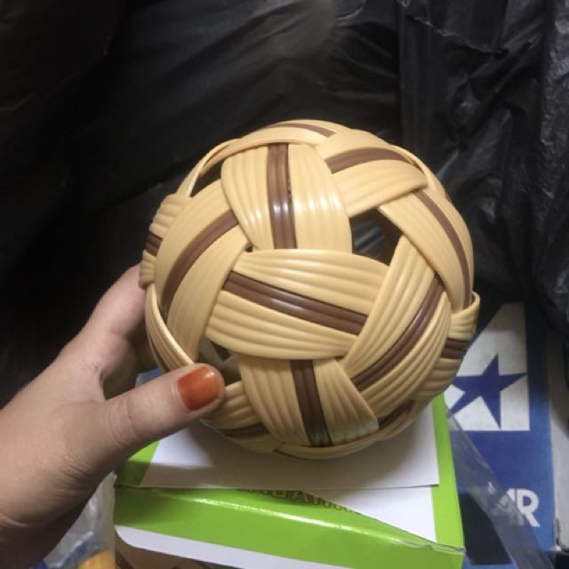 Bola Sepak Takraw Sports Athletic Sports Clothing On Carousell