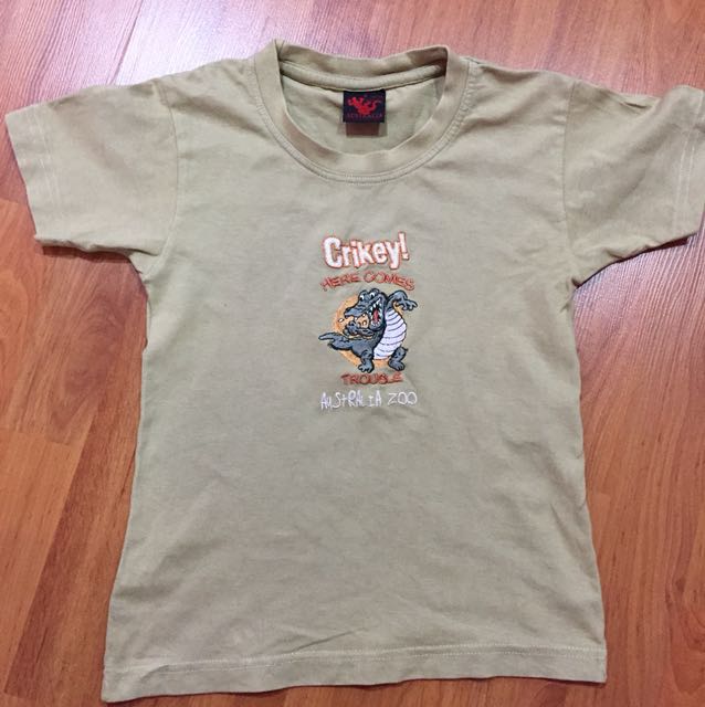Boys Australia Zoo Tshirt Babies Kids Boys Apparel On Carousell