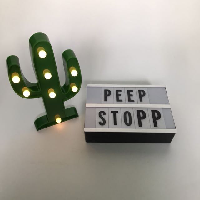 Cactus Night Light Furniture Others On Carousell