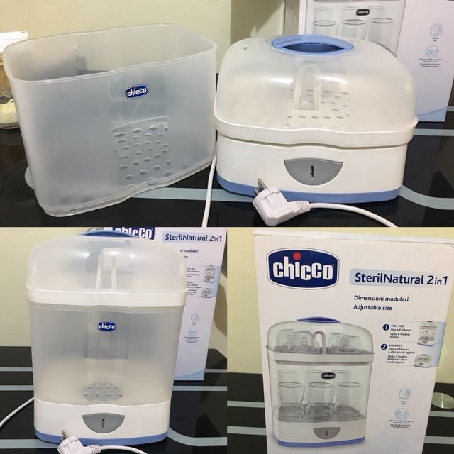 FINAL SALE!!! Chicco 2in1 Sterilizer, Babies & Kids, Nursing & Feeding ...