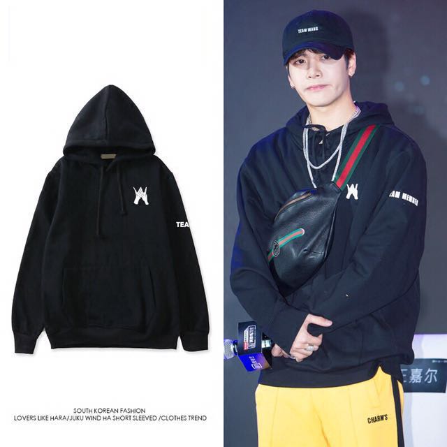 team wang hoodie