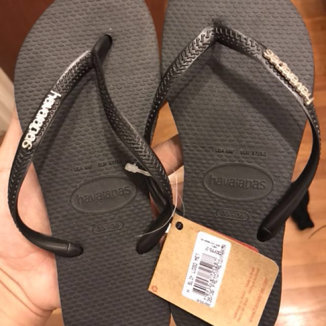 womens black havaianas