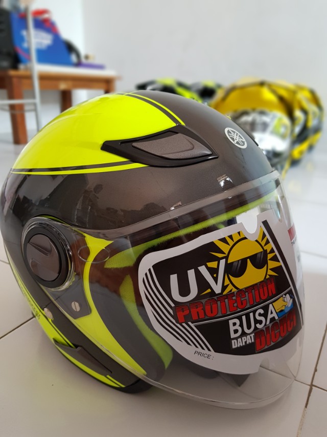 Helm Yamaha MTX Halfface Motor di Carousell