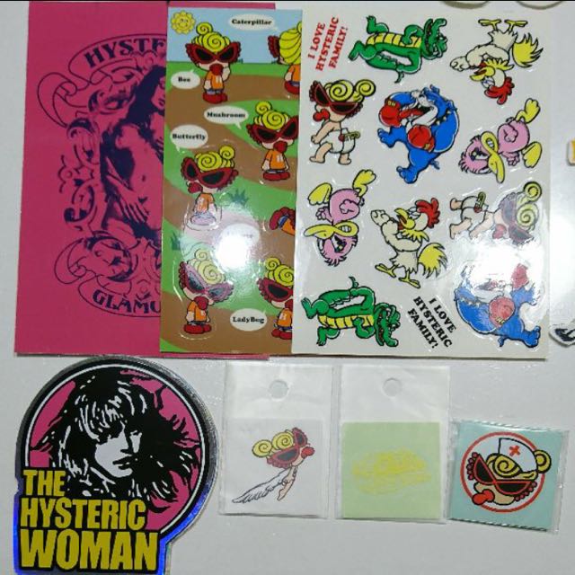Hysteric glamour stickers clearance