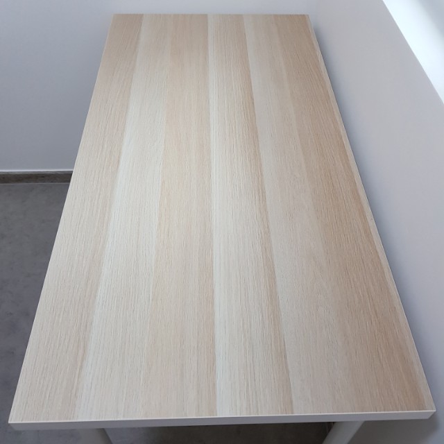 Linnmon table shop top oak effect