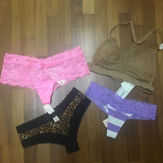 La Senza VS Pink Cotton On underwear