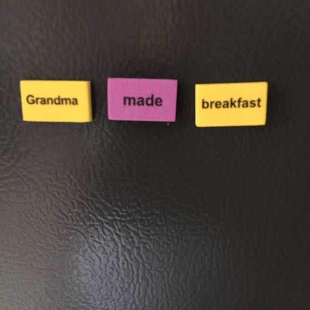 word tiles for sentence construction, Hobbies & Toys, Toys