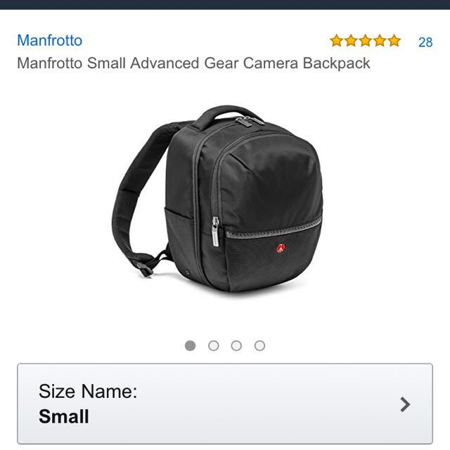 manfrotto advanced gear backpack small