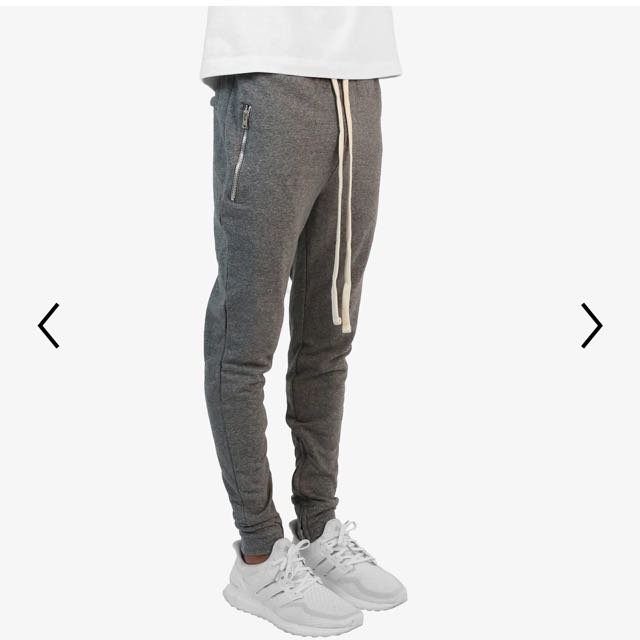 Mnml LAX SWEATPANTS GREY drawstring zipper joggers Women s Fashion Bottoms Other Bottoms on Carousell