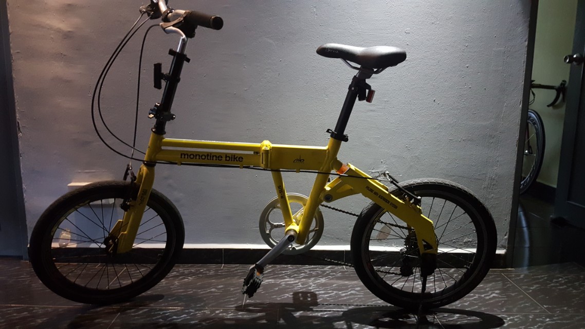 monotine folding bike