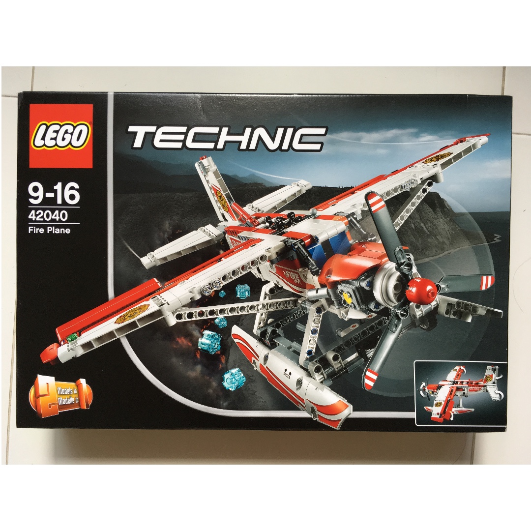 lego technic 42040 fire plane