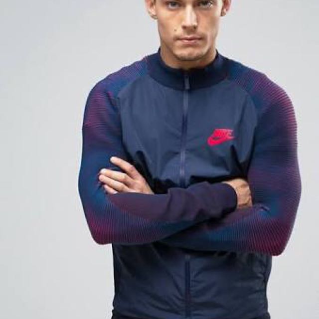 Nike Mens Tech Knit Dynamic Reveal Varsity Jacket 828476 Jumper
