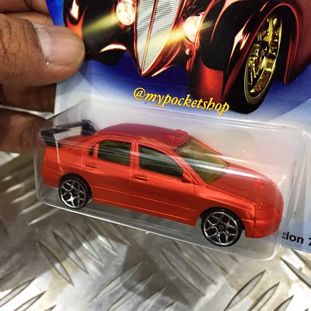 (Pending) Hot Wheels MITSUBISHI LANCER EVOLUTION 7, Hobbies & Toys