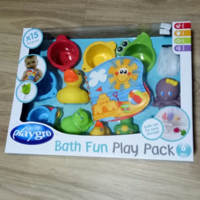 playgro bath fun play pack
