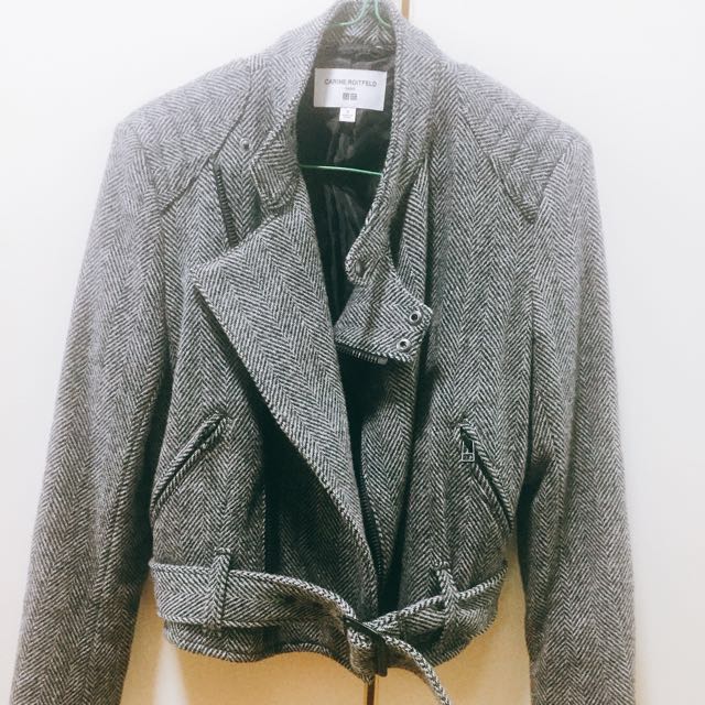 (Sale) Uniqlo Tweed jacket, Women's Fashion, Coats, Jackets and