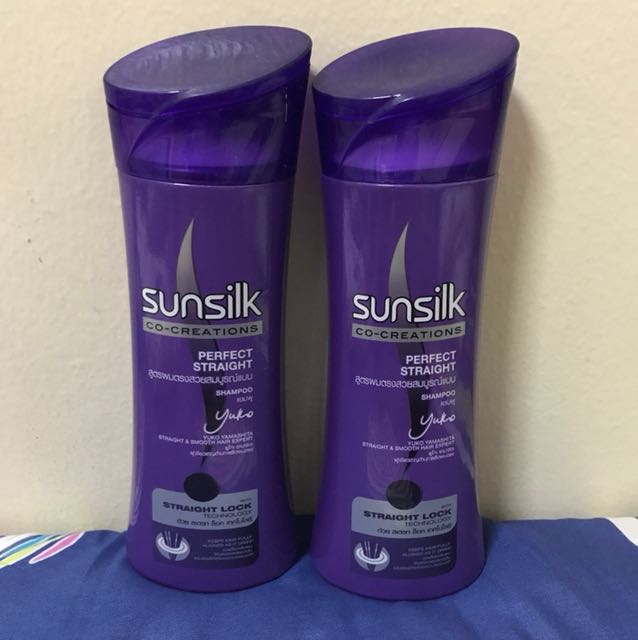 Sunsilk Shampoo Silky Straight Health Beauty Hair Care On