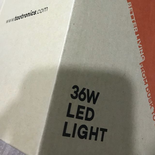 Taotronics 36w sale led grow light