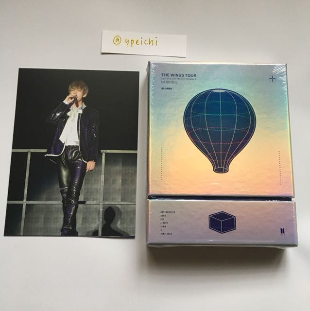 WTS] V The Wings Tour Blu-Ray Postcard, Hobbies & Toys 